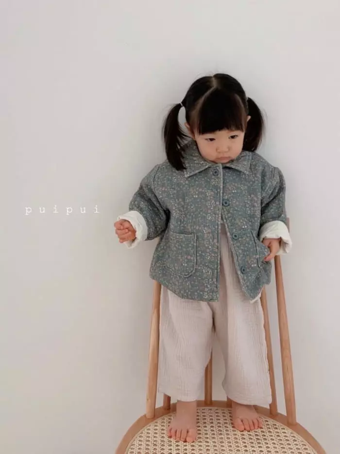 Puipui - Korean Baby Fashion - #babygirlfashion - Forming Collar Jacket