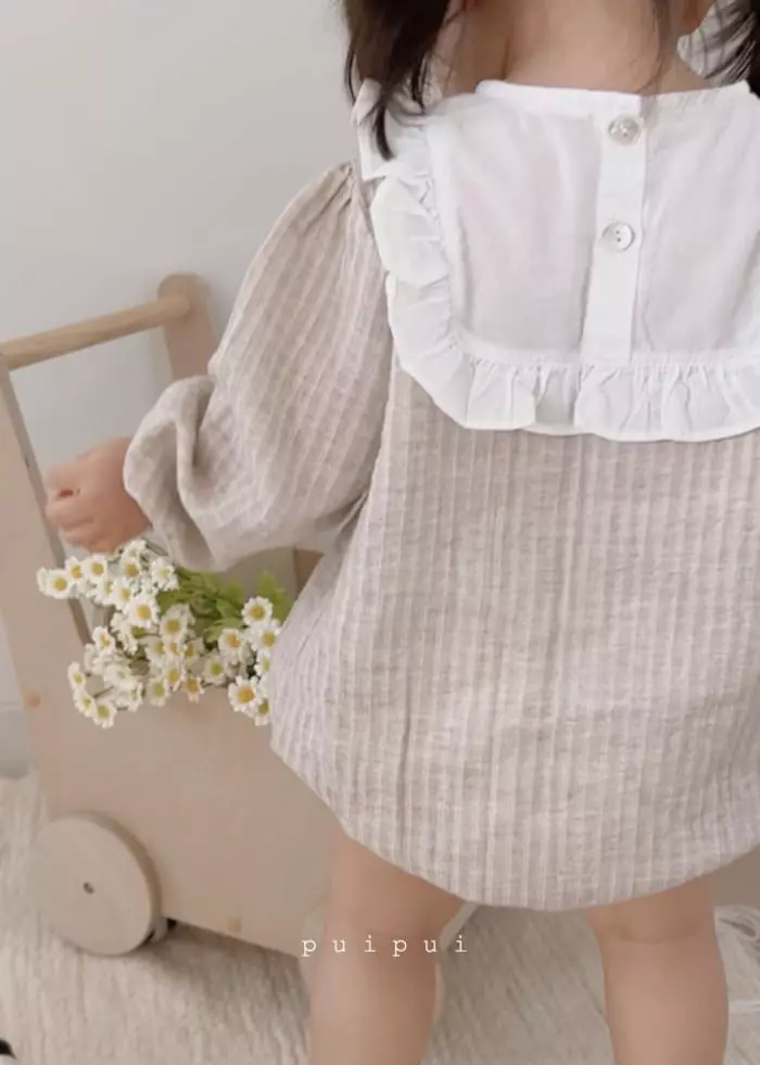 Puipui - Korean Baby Fashion - #babylifestyle - Love Bodysuit - 3