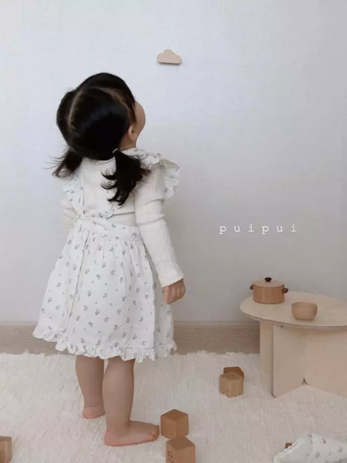 Puipui - Korean Baby Fashion - #babywear - Apron One-piece with Bonnet - 11
