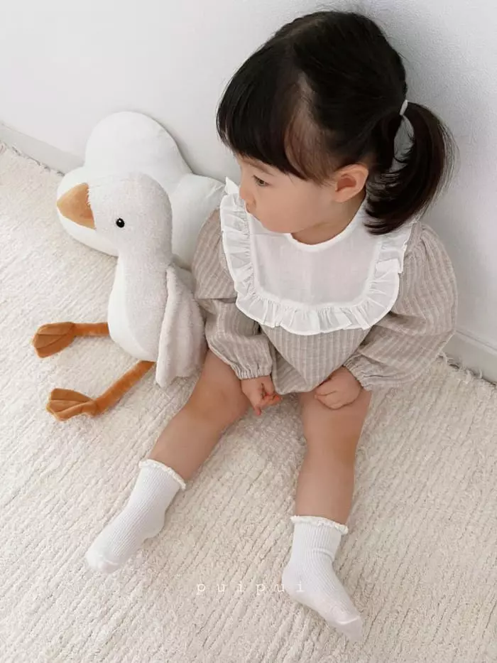 Puipui - Korean Baby Fashion - #babywear - Love Bodysuit - 8