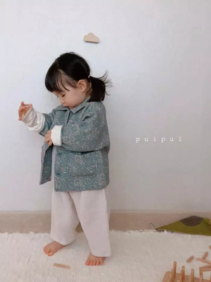 Puipui - Korean Baby Fashion - #babywear - Forming Collar Jacket - 7