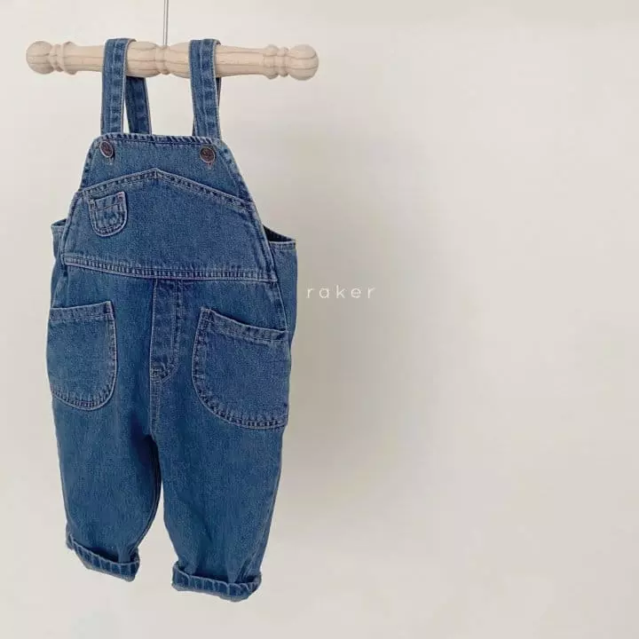 Raker - Korean Children Fashion - #kidzfashiontrend - Uncle Dungaree Pants - 4