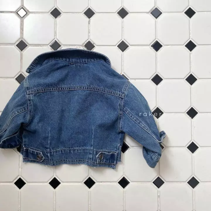 Raker - Korean Children Fashion - #Kfashion4kids - Over Denim Jacket - 2