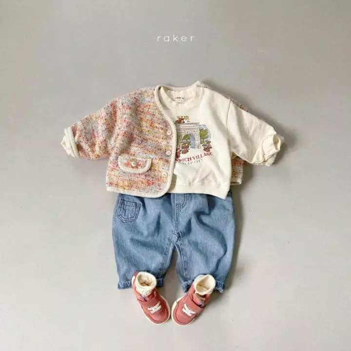 Raker - Korean Children Fashion - #prettylittlegirls - Travel Bear  Tee - 7