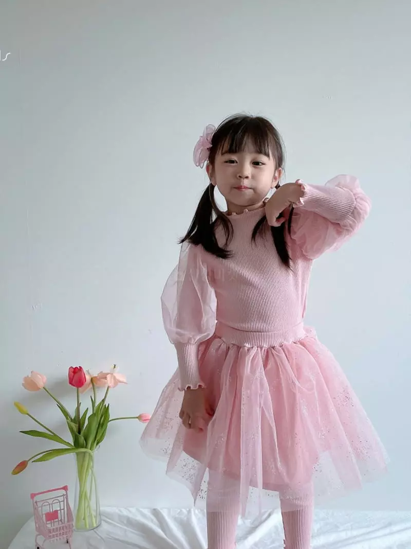 Rica - Korean Children Fashion - #Kfashion4kids - Puff Tee - 7