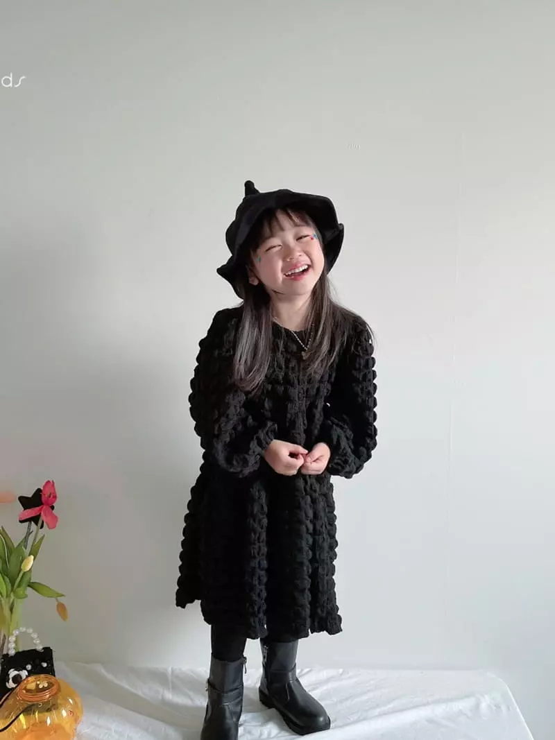 Rica - Korean Children Fashion - #kidzfashiontrend - Waffle One-piece - 4