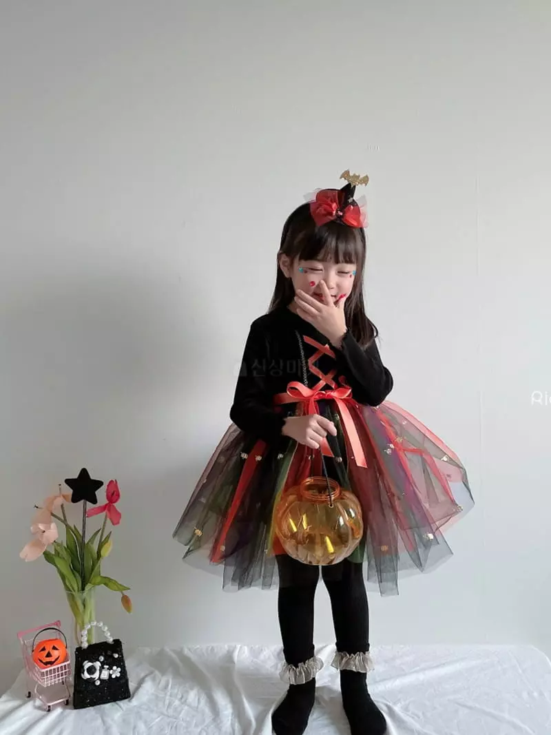 Rica - Korean Children Fashion - #Kfashion4kids - Wicth One-piece