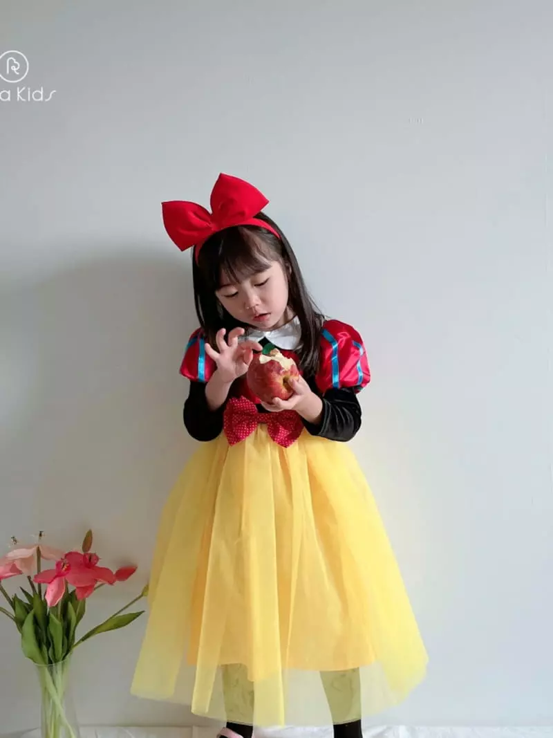 Rica - Korean Children Fashion - #childrensboutique - Apple Princess One-piece - 5