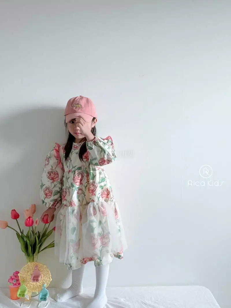 Rica - Korean Children Fashion - #designkidswear - Rose One-piece - 9