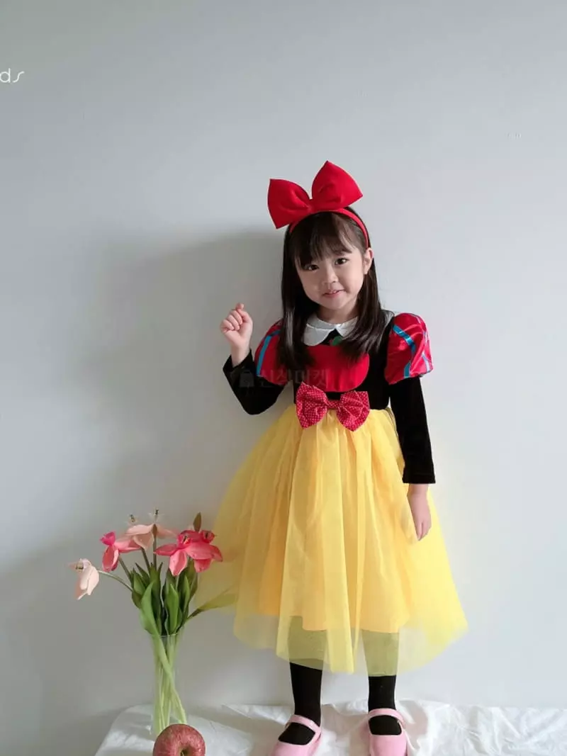 Rica - Korean Children Fashion - #designkidswear - Apple Princess One-piece - 6