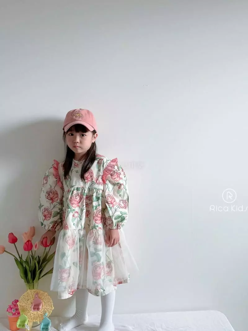 Rica - Korean Children Fashion - #discoveringself - Rose One-piece - 10