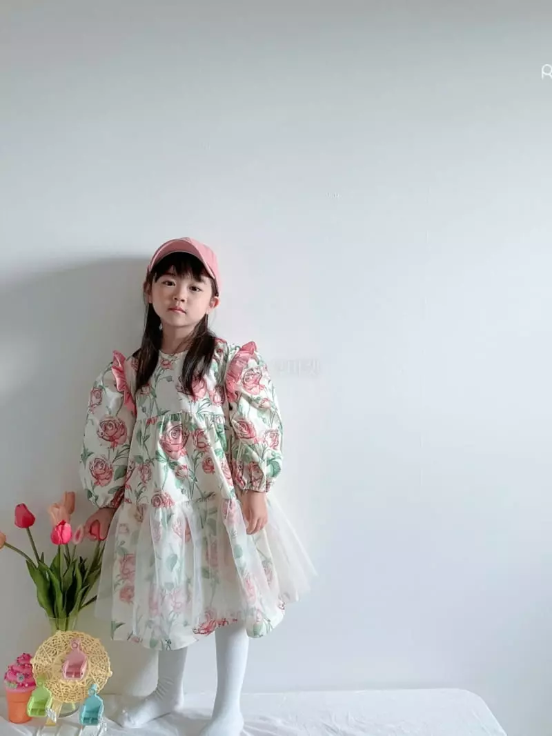 Rica - Korean Children Fashion - #fashionkids - Rose One-piece - 11