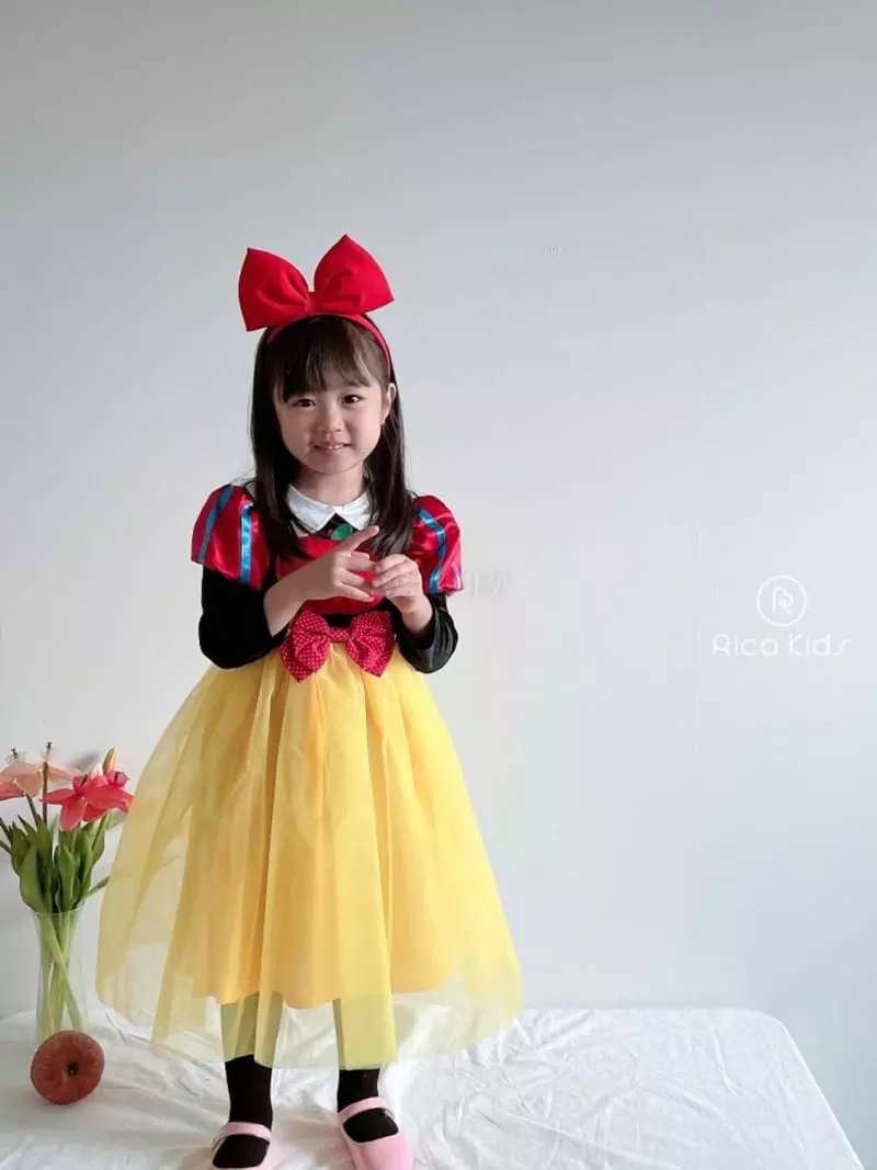 Rica - Korean Children Fashion - #fashionkids - Apple Princess One-piece - 8