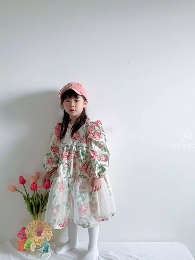 Rica - Korean Children Fashion - #kidsshorts - Rose One-piece - 12