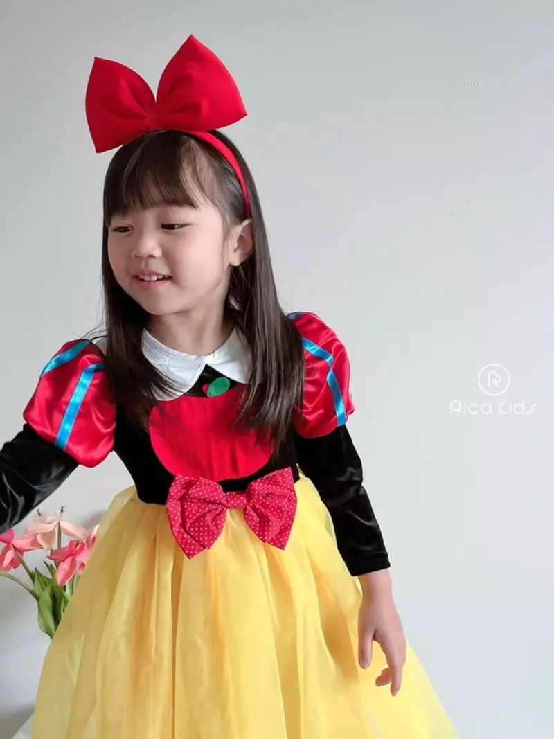 Rica - Korean Children Fashion - #kidsshorts - Apple Princess One-piece - 9