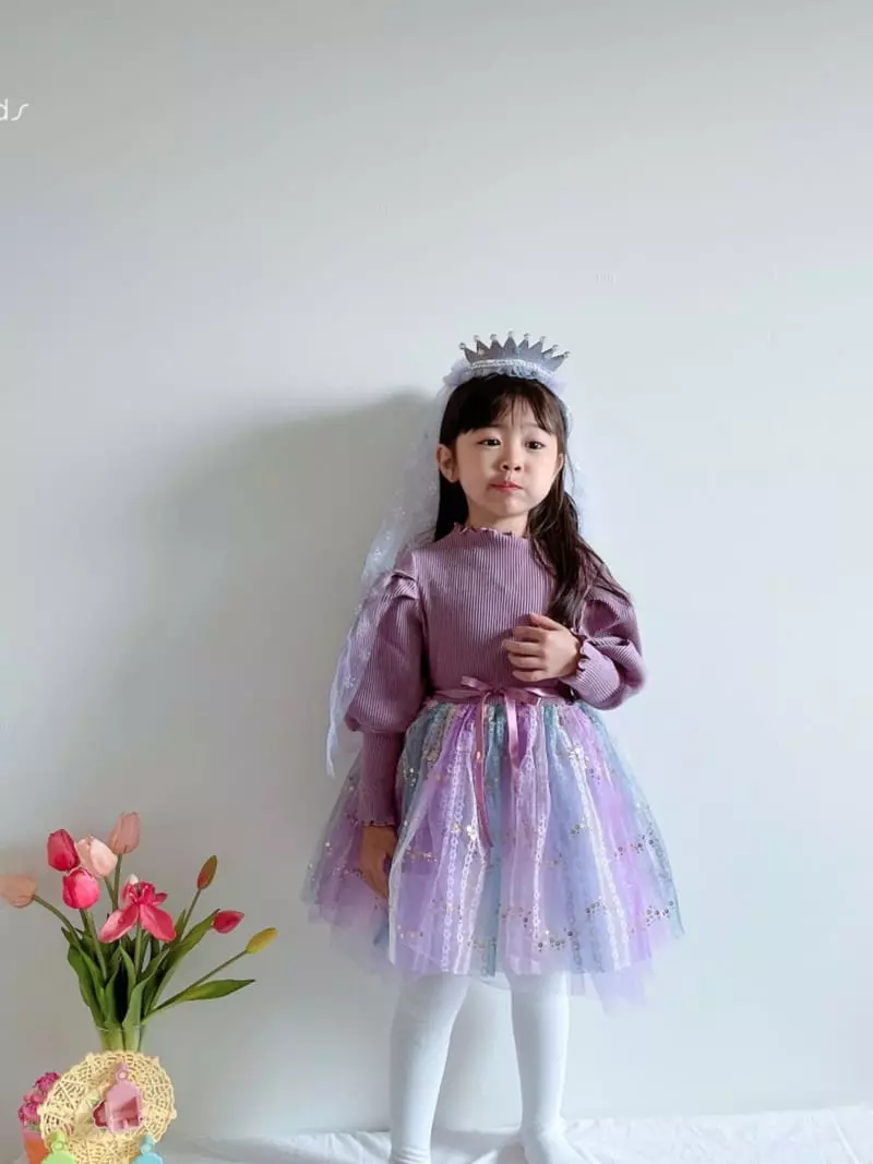 Rica - Korean Children Fashion - #kidsstore - Rainbow Sha One-piece - 12