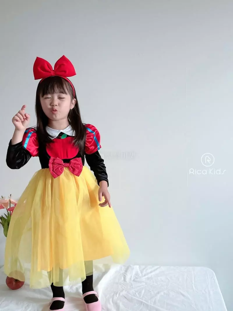 Rica - Korean Children Fashion - #kidzfashiontrend - Apple Princess One-piece - 11