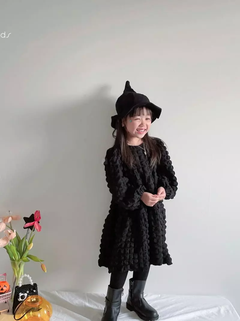 Rica - Korean Children Fashion - #kidzfashiontrend - Waffle One-piece - 3