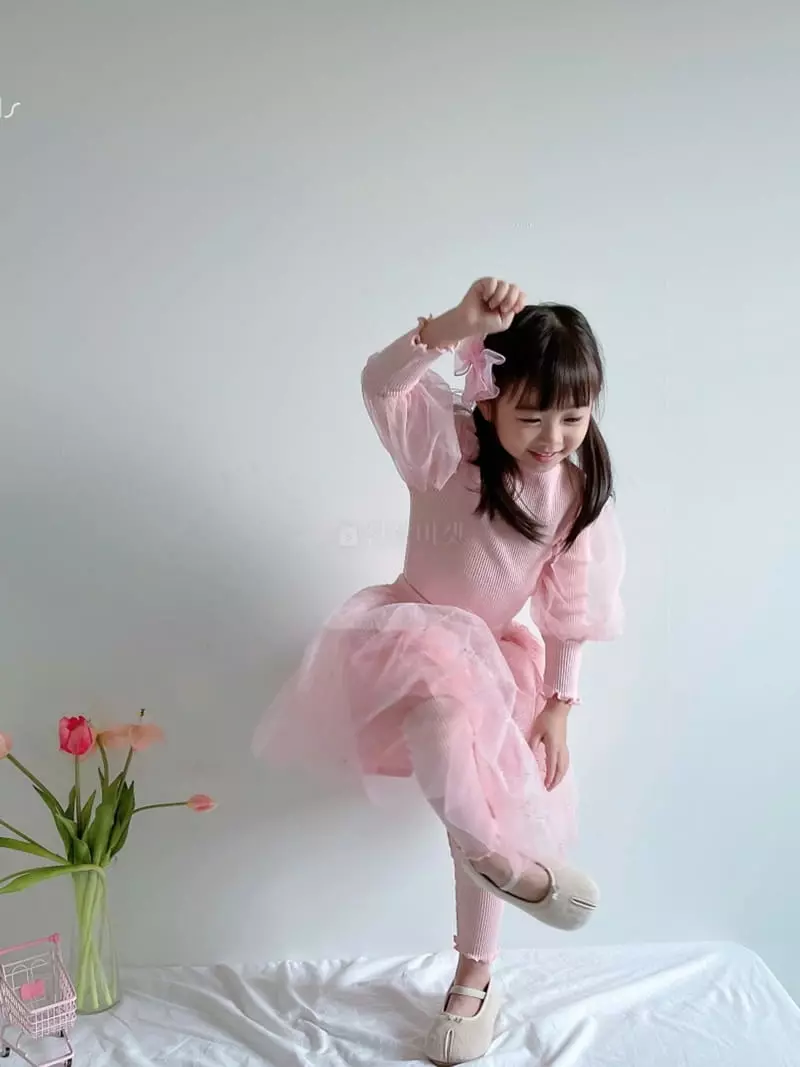 Rica - Korean Children Fashion - #minifashionista - Sparkling Skirt Leggings - 9