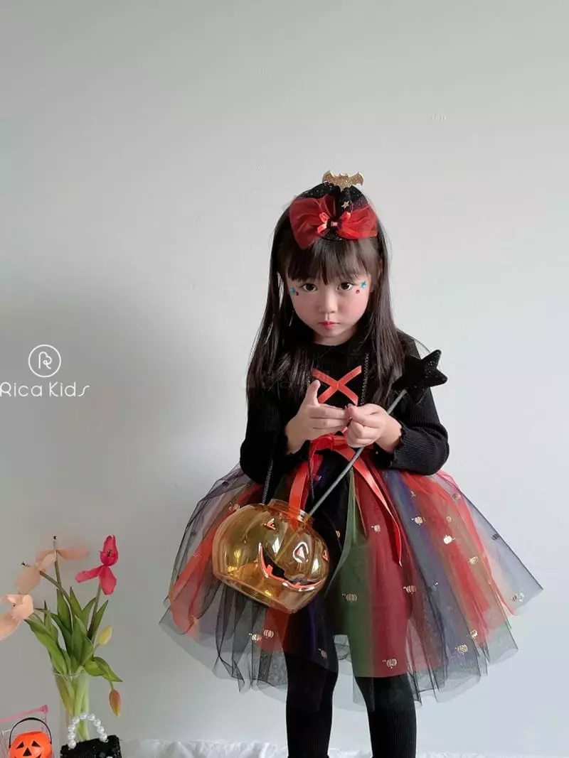 Rica - Korean Children Fashion - #magicofchildhood - Wicth One-piece - 4