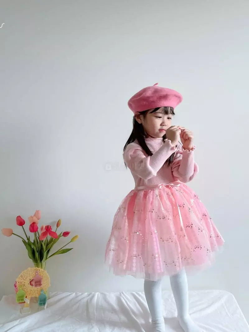 Rica - Korean Children Fashion - #stylishchildhood - Rainbow Sha One-piece - 5