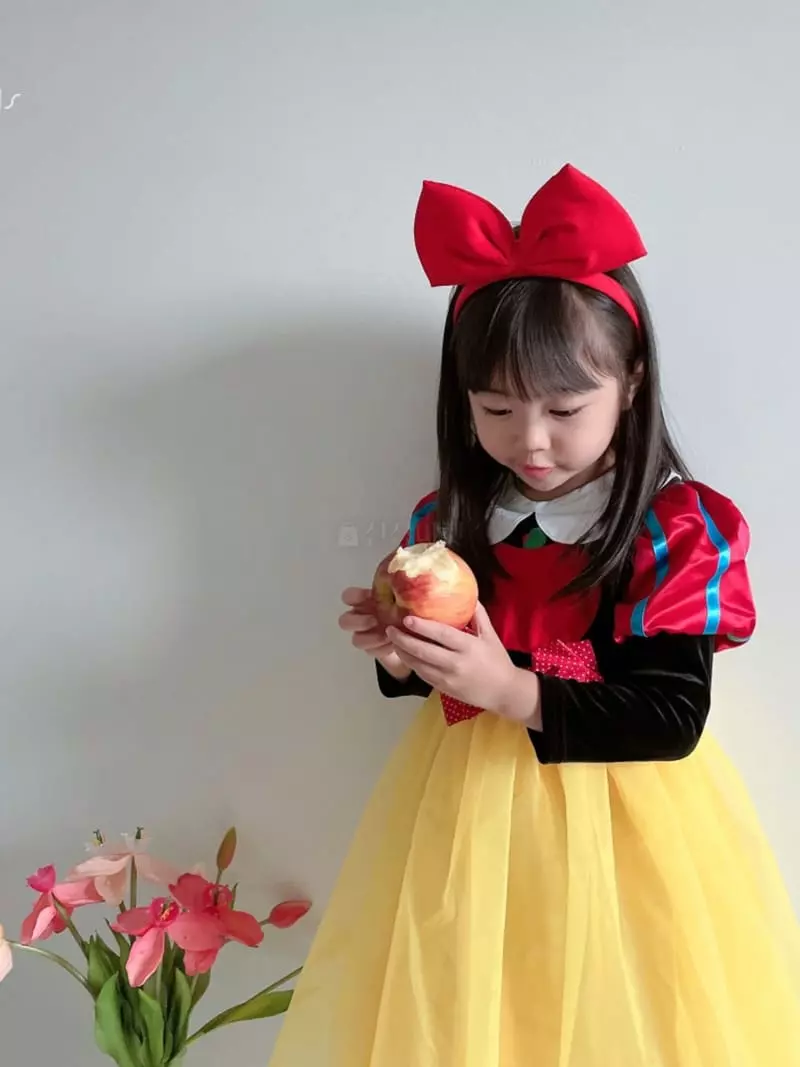 Rica - Korean Children Fashion - #stylishchildhood - Apple Princess One-piece - 3