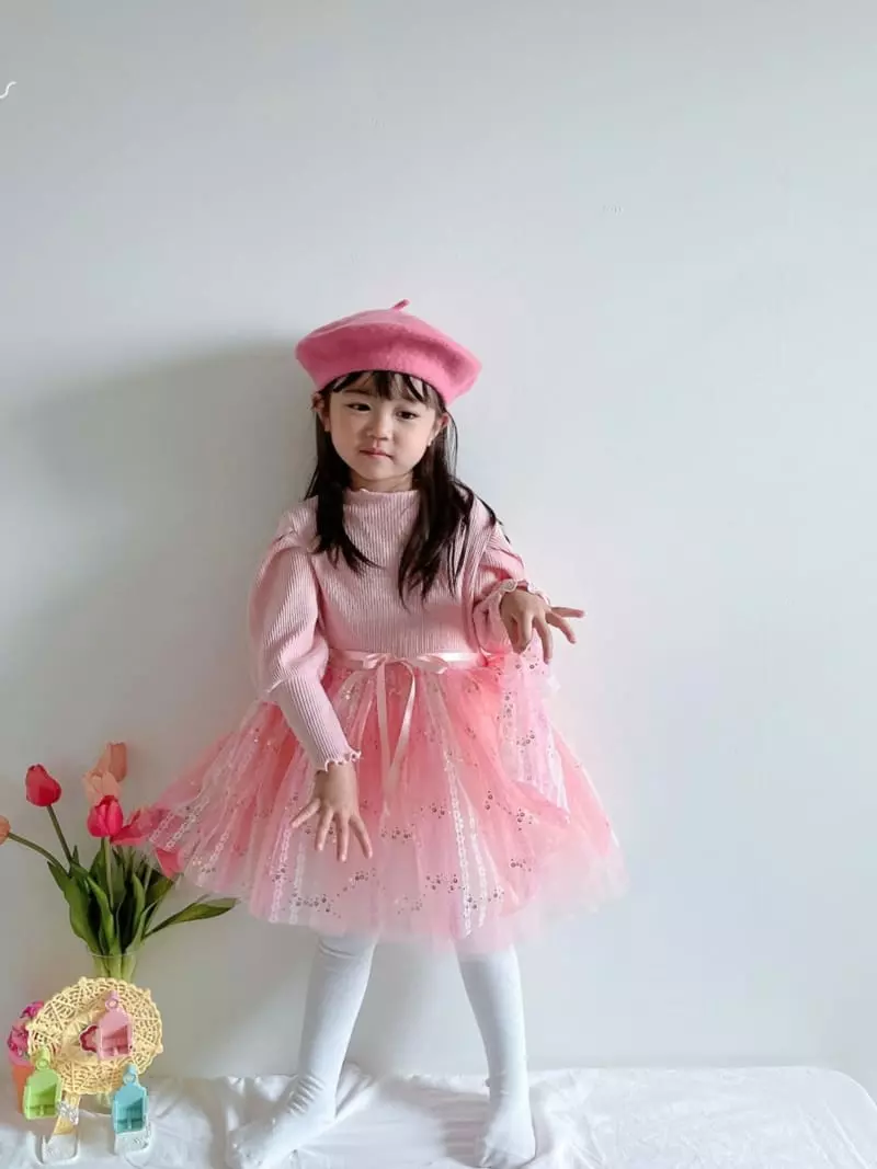 Rica - Korean Children Fashion - #todddlerfashion - Rainbow Sha One-piece - 3