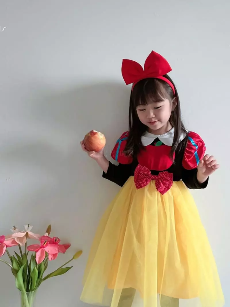Rica - Korean Children Fashion - #todddlerfashion - Apple Princess One-piece