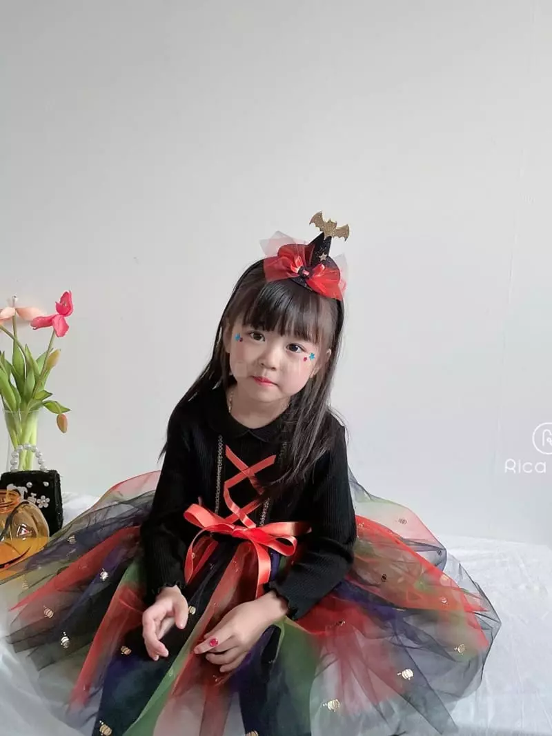 Rica - Korean Children Fashion - #todddlerfashion - Wicth Hairband - 7