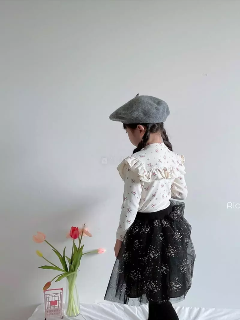 Rica - Korean Children Fashion - #toddlerclothing - Sparkling Skirt Leggings - 12