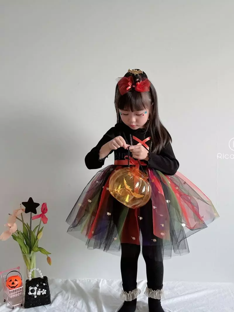 Rica - Korean Children Fashion - #toddlerclothing - Wicth One-piece - 7