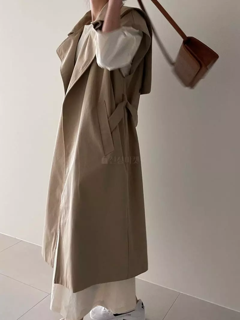 Ripple - Korean Women Fashion - #momslook - Avenue New Long Vest - 2