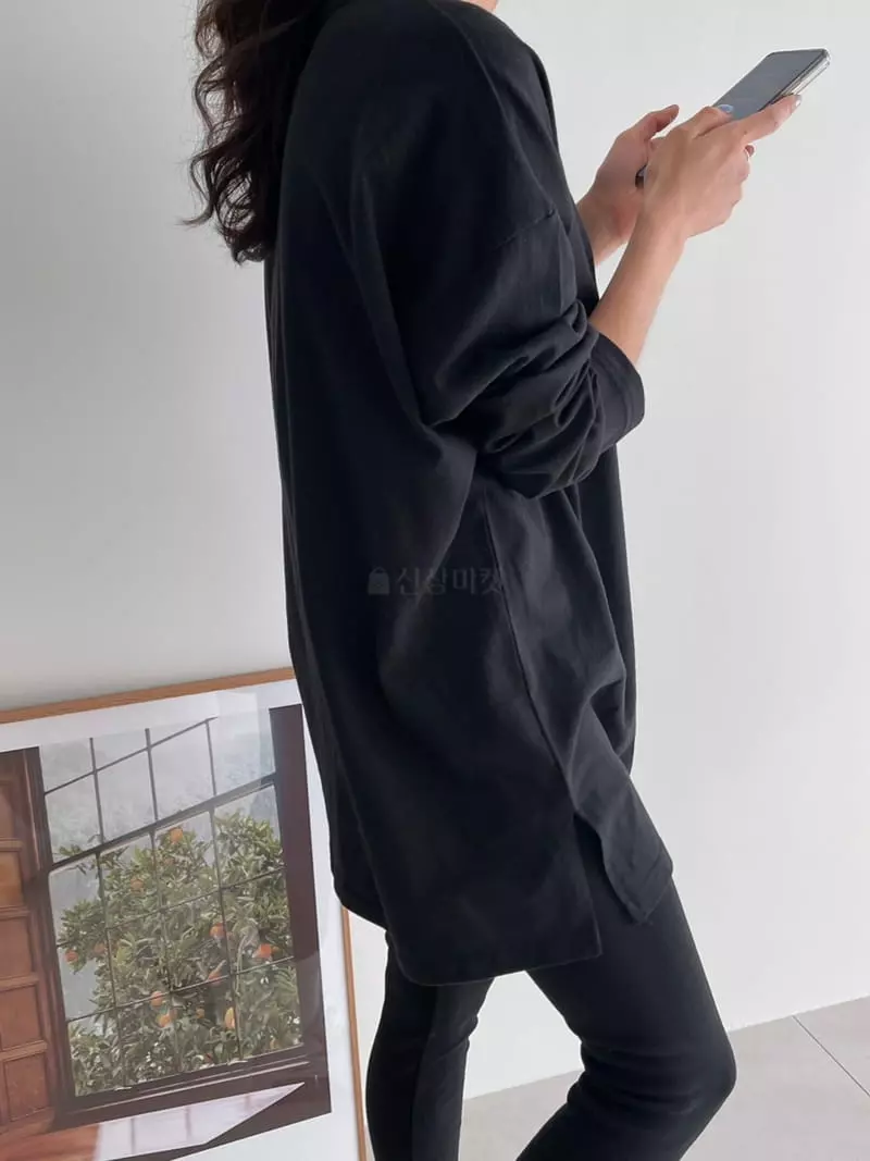 Ripple - Korean Women Fashion - #momslook - Tantan Basic Tee - 4
