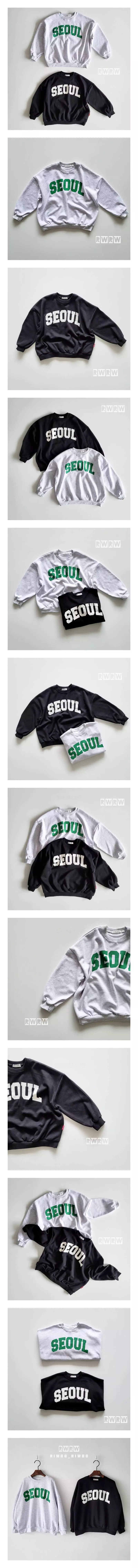 Riwoo Riwoo - Korean Junior Fashion - #kidzfashiontrend - Seoul Sweatshirt