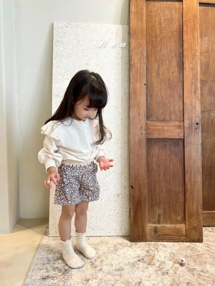 Roa - Korean Children Fashion - #Kfashion4kids - Smocked Sweatshirt - 5