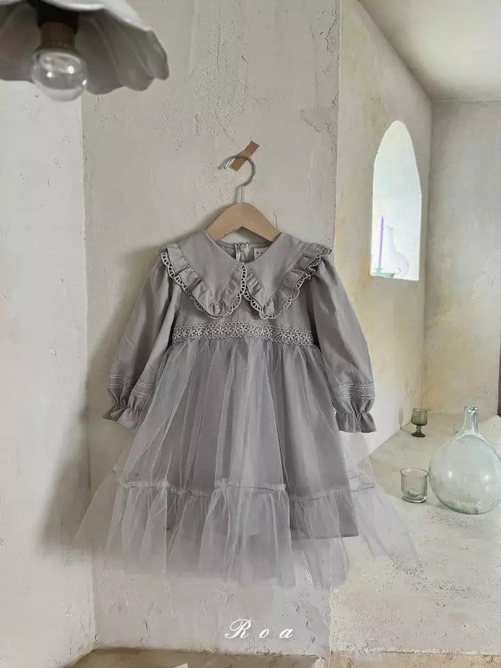 Roa - Korean Children Fashion - #Kfashion4kids - Daisy One-piece