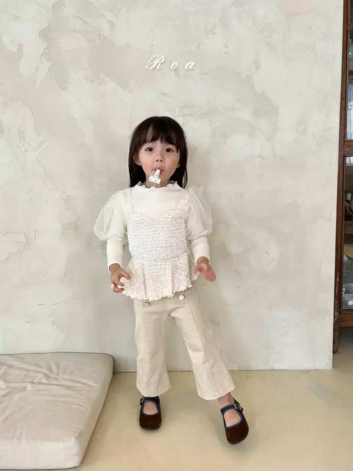 Roa - Korean Children Fashion - #childofig - Bustier Tee - 5
