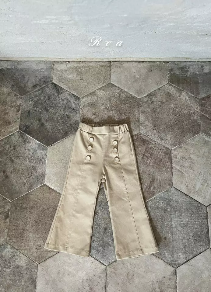 Roa - Korean Children Fashion - #childrensboutique - Ani Wide Pants
