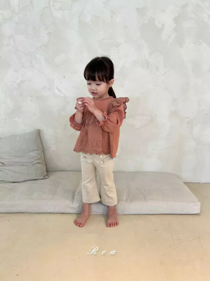 Roa - Korean Children Fashion - #discoveringself - Ani Wide Pants - 3
