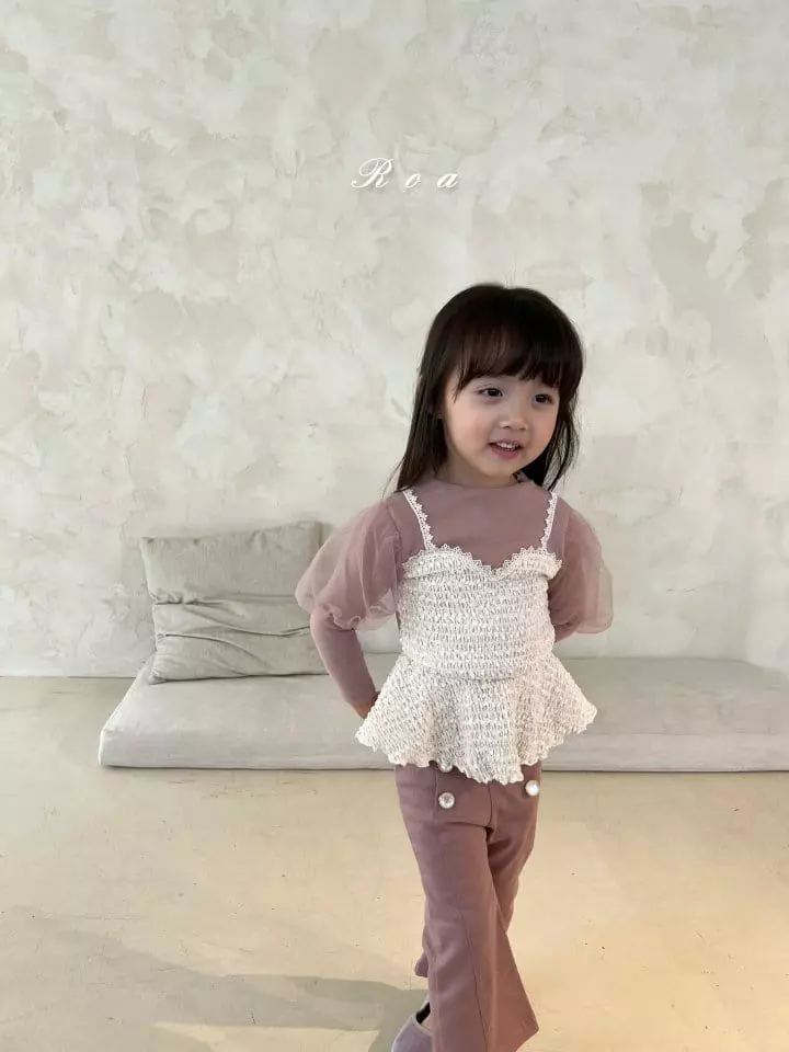 Roa - Korean Children Fashion - #kidsshorts - Bustier Tee - 10