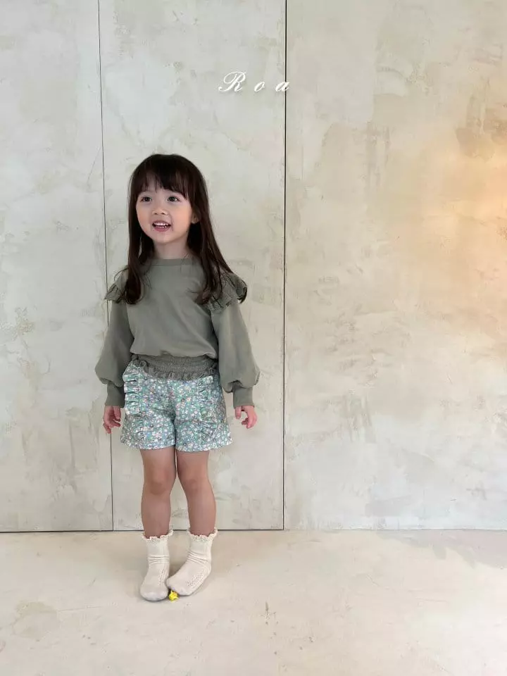 Roa - Korean Children Fashion - #kidsstore - A Frill Pants - 9