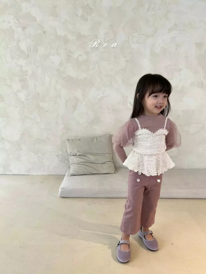 Roa - Korean Children Fashion - #kidsstore - Bustier Tee - 11