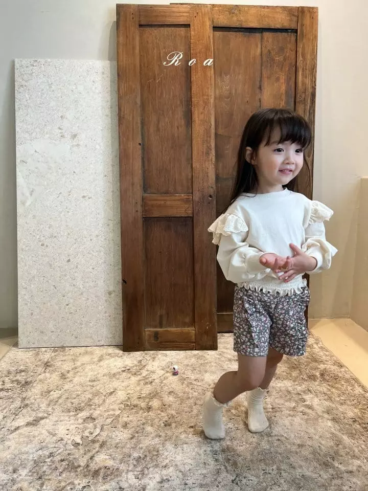 Roa - Korean Children Fashion - #kidsstore - Smocked Sweatshirt - 4