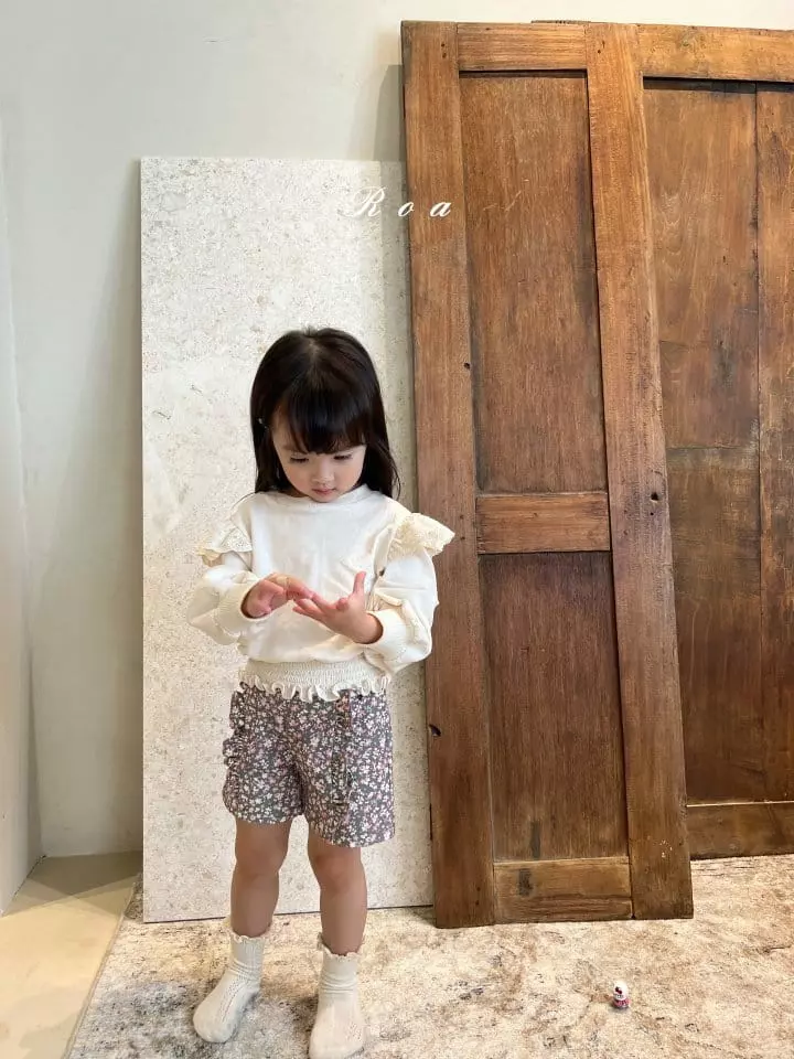 Roa - Korean Children Fashion - #littlefashionista - Smocked Sweatshirt - 6
