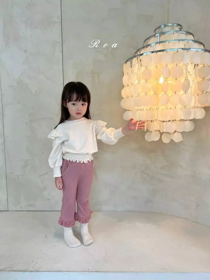 Roa - Korean Children Fashion - #todddlerfashion - Smocked Sweatshirt - 10