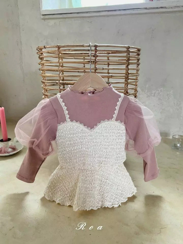 Roa - Korean Children Fashion - #todddlerfashion - Bustier Tee - 2