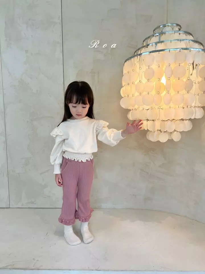 Roa - Korean Children Fashion - #toddlerclothing - Smocked Sweatshirt - 11
