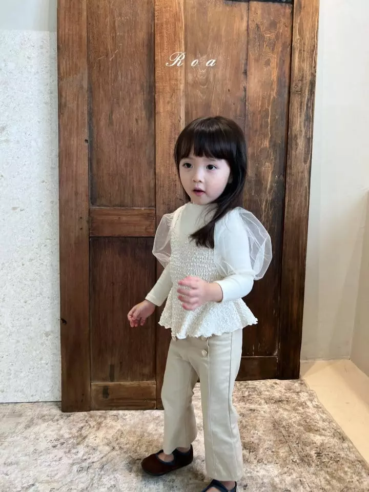 Roa - Korean Children Fashion - #toddlerclothing - Bustier Tee - 3