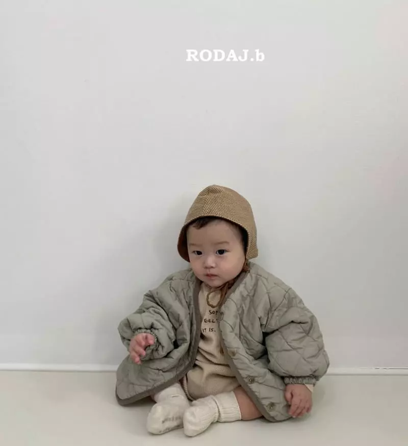 Roda J - Korean Baby Fashion - #babyboutique - Bebe Croiffle Bodysuit - 5