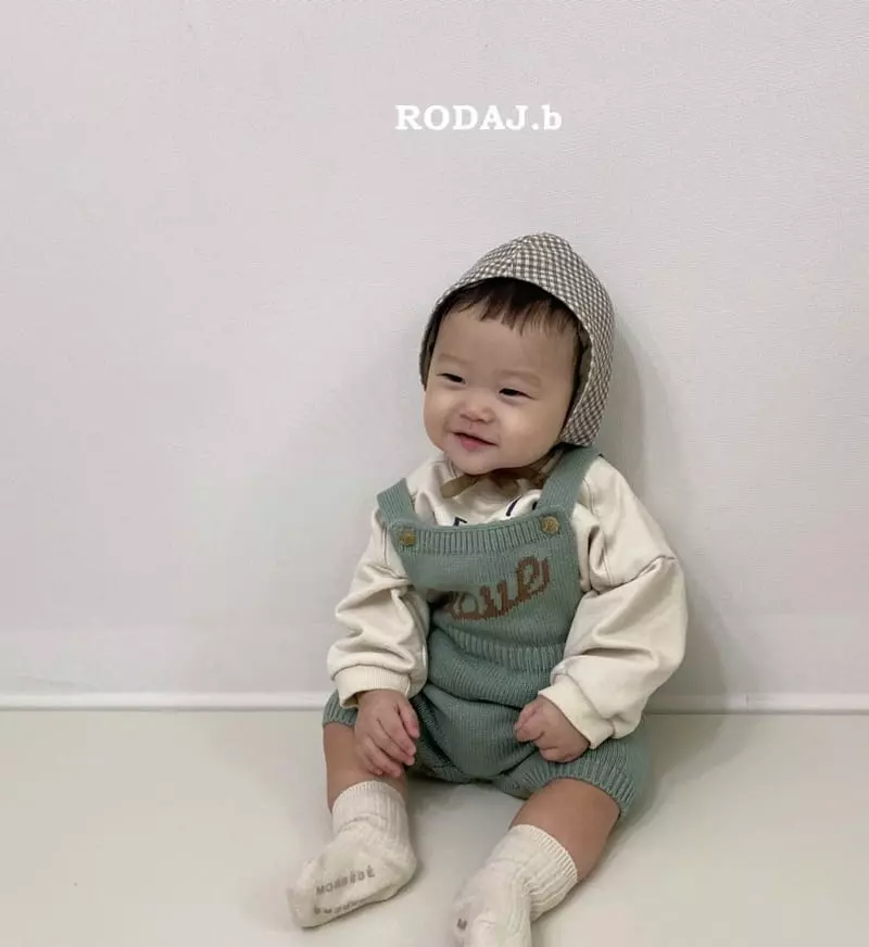Roda J - Korean Baby Fashion - #babyfever - Bebe Rough Knit Dungarees - 3